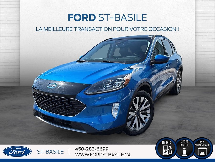 Ford Escape Hybrid 2021 2021 Bleu