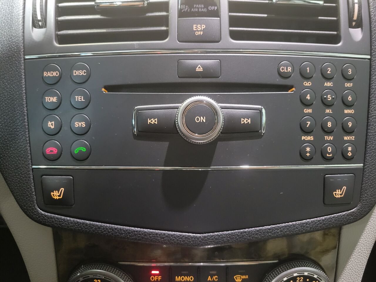 2009 Mercedes-Benz Classe-C Black  - photo #22