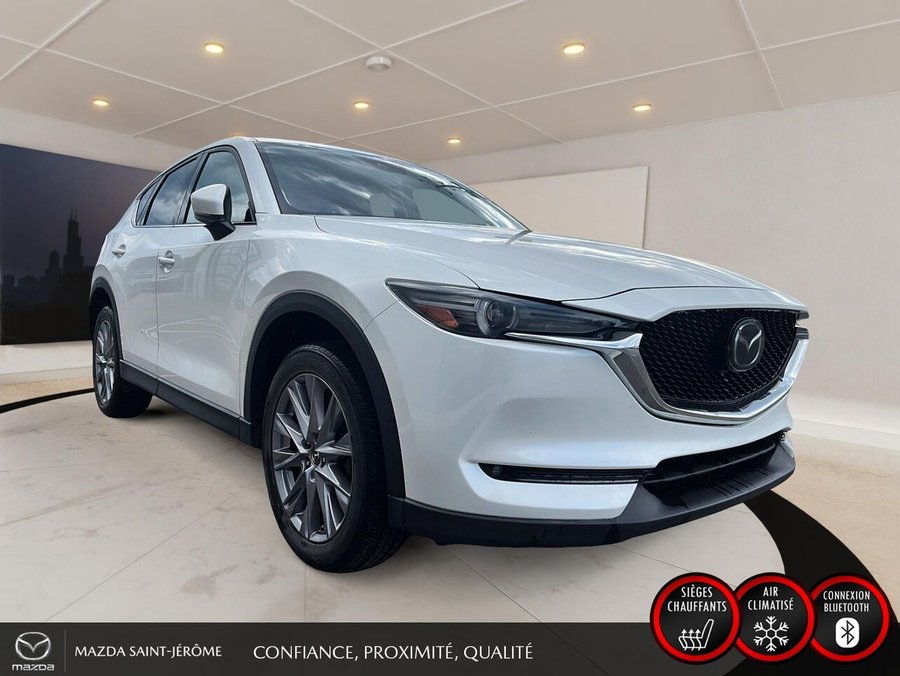 Mazda CX-5 GT | TOIT OUVRANT | CUIR | AWD | 2019 Blanc