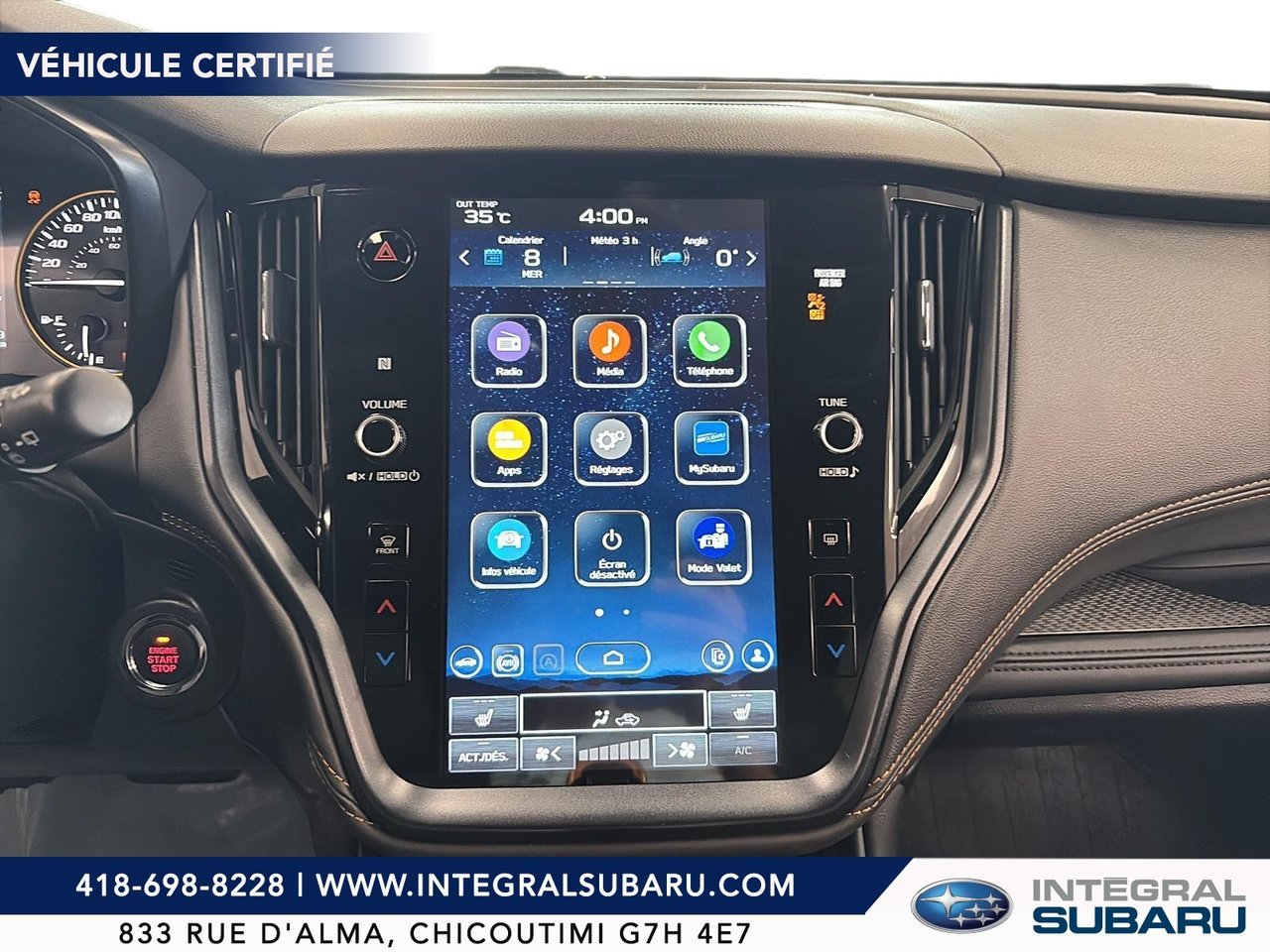 Subaru Outback NIV 4S4BTHTD2S3230181 2025 Bleu Chicoutimi - photo #13