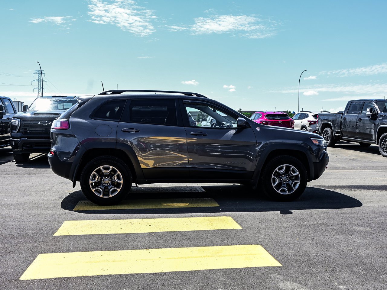 2020 Jeep Cherokee Trailhawk 4x4 Grey Sherwood Park - photo #14