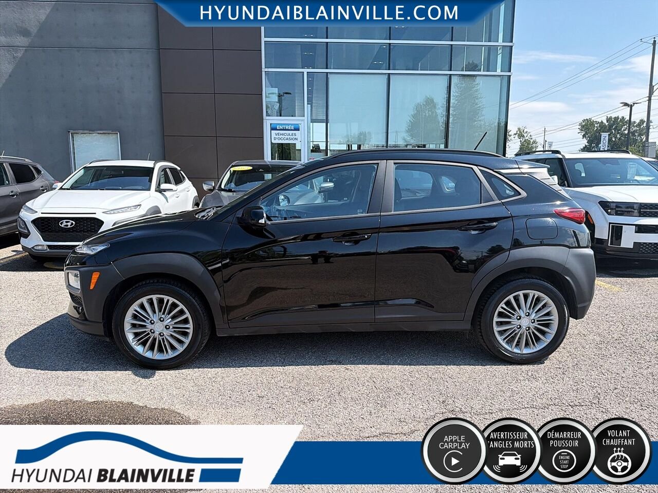 2020 Hyundai Kona Black Blainville - photo #6