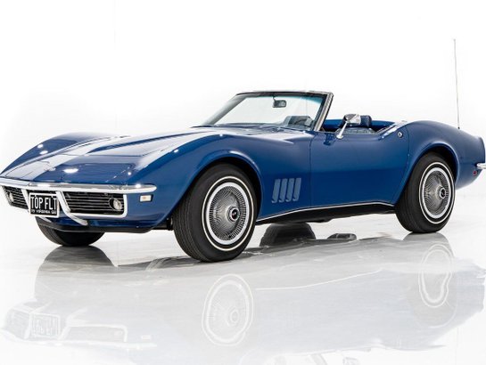 Chevrolet Corvette 1968 1968 Bleu