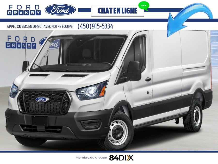 Ford Transit fourgon utilitaire T-250 TI toit moyen 148 po PNBV de 9 070 lb 2026 Blanc Oxford