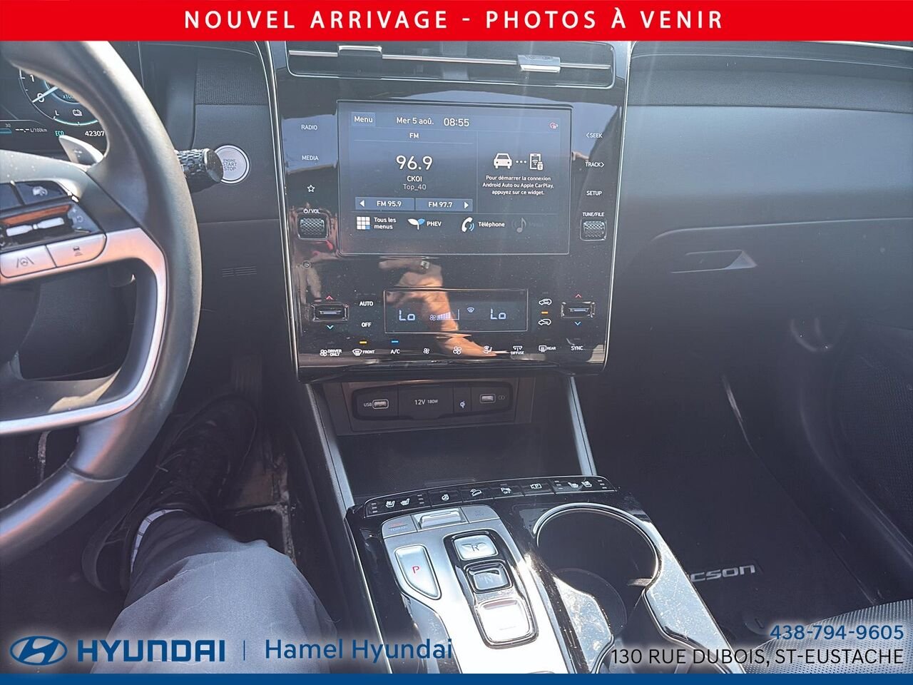 2022 Hyundai Tucson plug-in Hybrid Black Saint-Eustache - photo #10