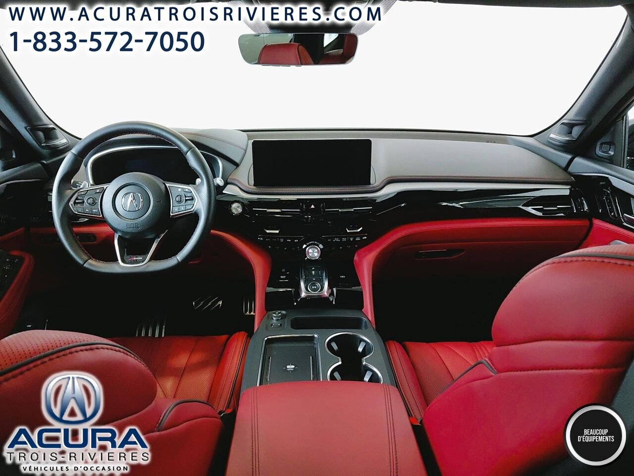 Acura MDX PLATINUM ELITE 2025 Noir Trois-Rivières - photo #16