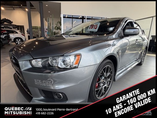 Mitsubishi Lancer Evolution GSR Final Edition, Toit ouvrant 2015 Gris