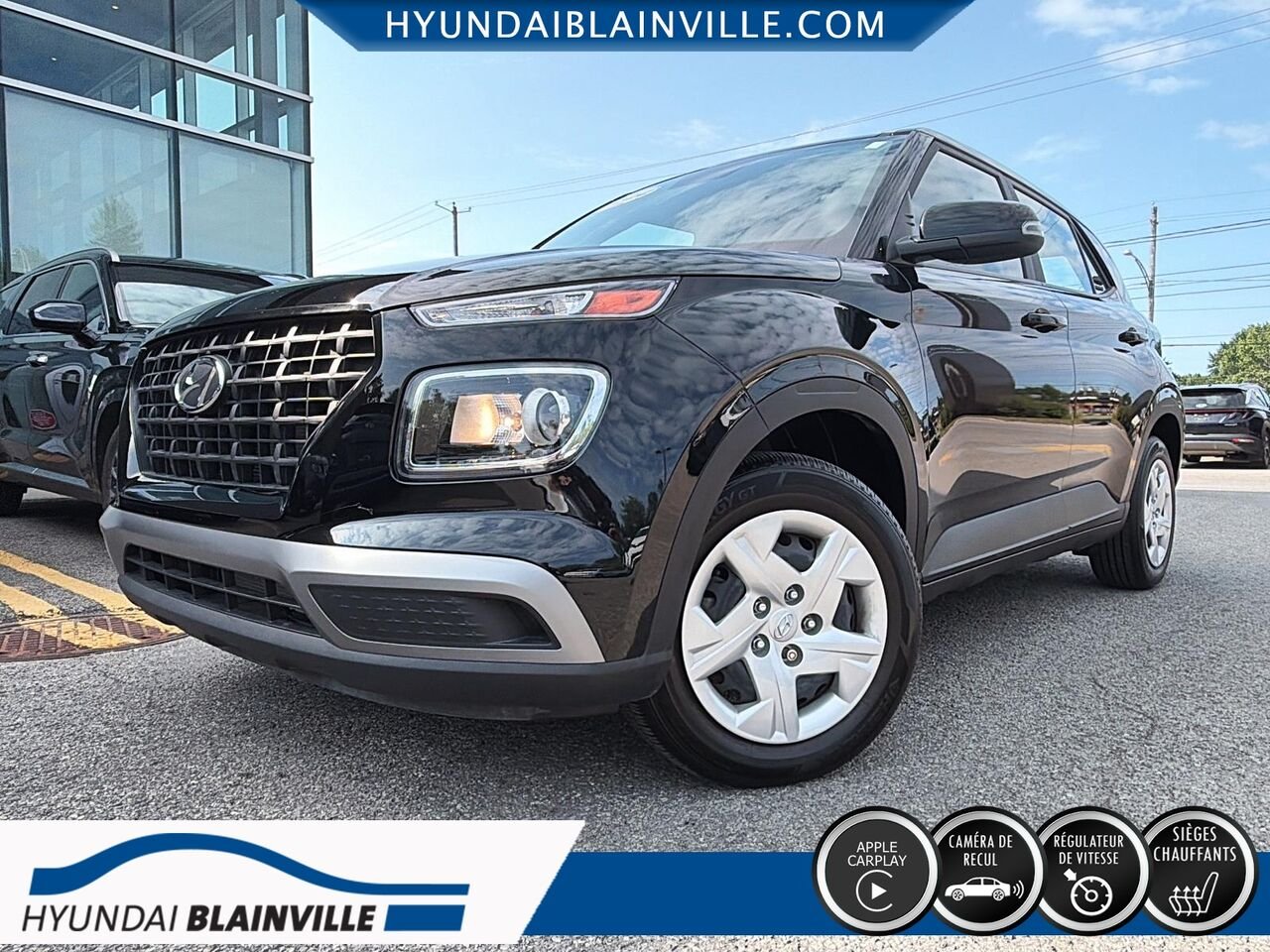 Hyundai Venue 2022 Noir Blainville - photo #0