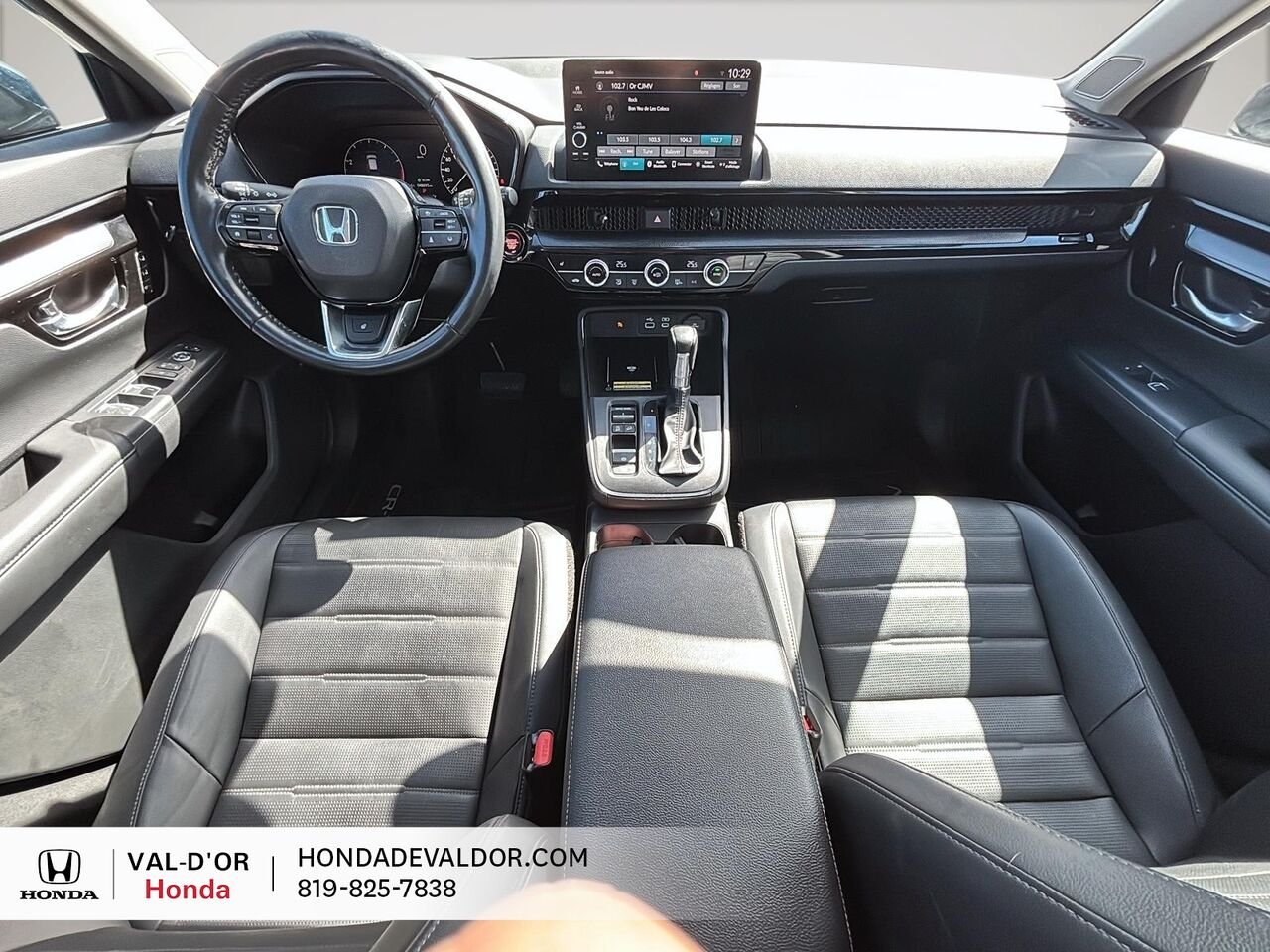 Honda CR-V EX-L AWD Garantie Prolongée! 2023 Bleu Val-d'Or - photo #7