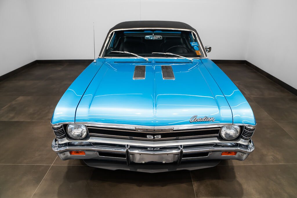 Pontiac Acadian PRIX EN USD 1969 Bleu Montréal - photo #2