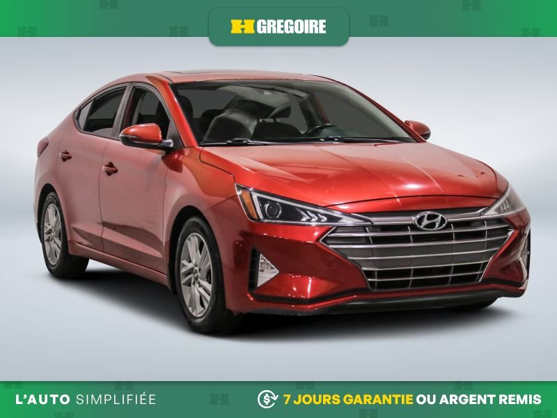 Hyundai Elantra 2020 Rouge Saint-Eustache - photo #0