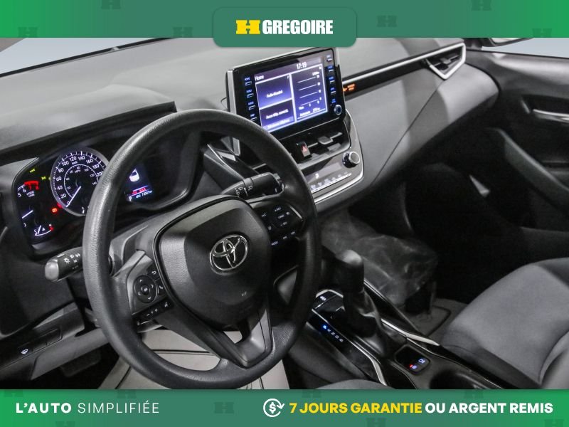 Toyota Corolla 821684 | LE AUTO AC NAV GR ELECT CAM RECUL BLEUTOOTH 2021 Gris Laval - photo #11