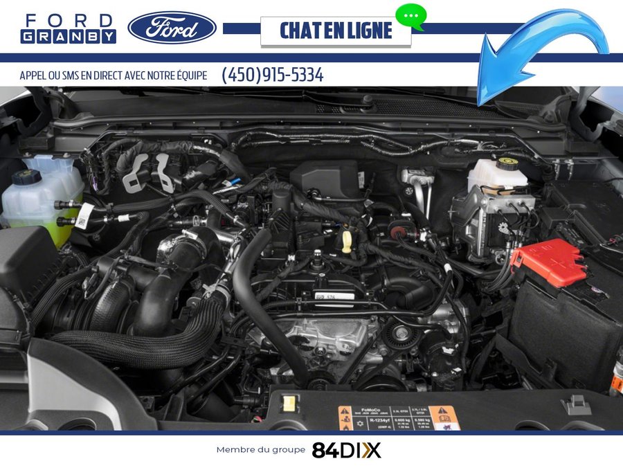 Ford Ranger LARIAT cabine SuperCrew 4RM caisse de 5 pi 2026 Noir ombre