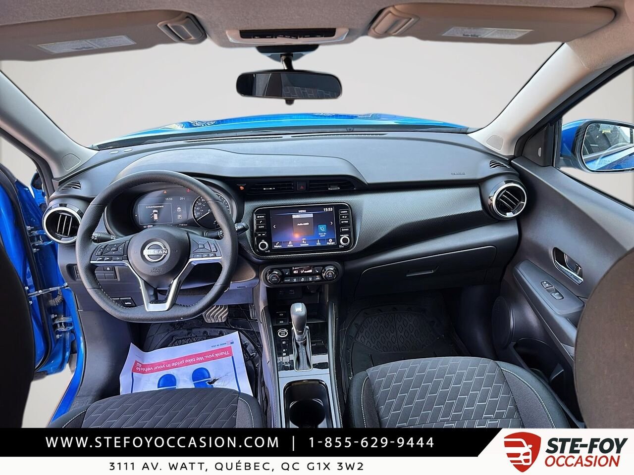 Nissan Kicks SV TA 2024 Bleu Québec - photo #9