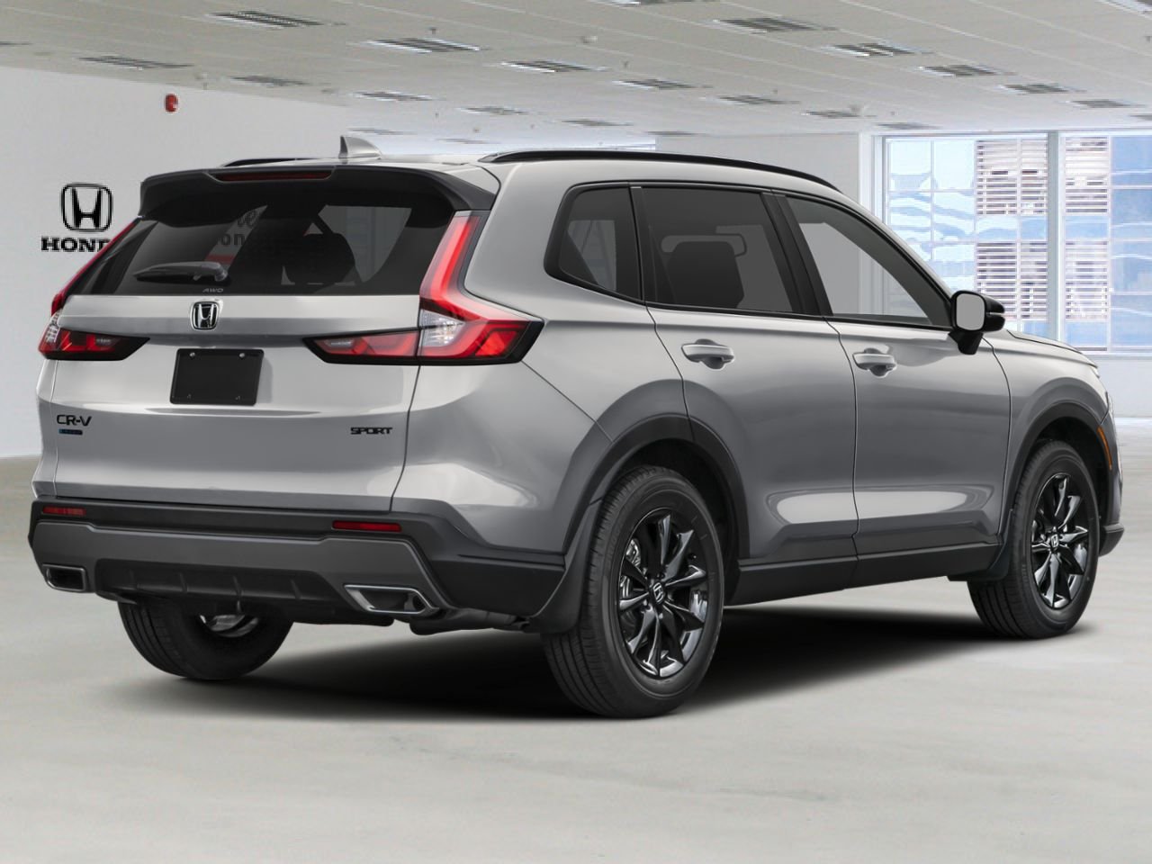 Honda CR-V hybride Sport Traction Intégrale 2026 Gris Gatineau - photo #2