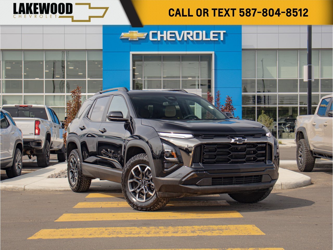 2025 Chevrolet Equinox AWD 4dr ACTIV Black Sherwood Park - photo #0