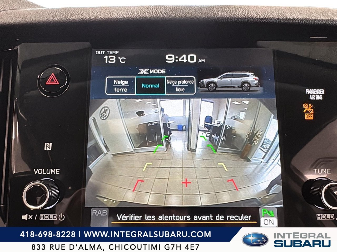 Subaru Outback NIV 4S4BTDKC5P3213867 2023 Vert Chicoutimi - photo #17
