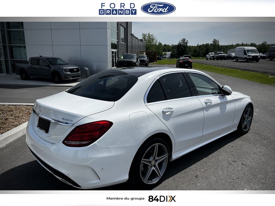 Mercedes-Benz Classe-C C 400 AMG 4MATIC BI-TURBO 2015 Blanc