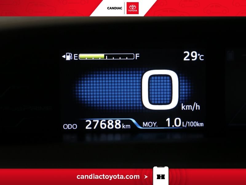2019 Toyota Prius Red Laval - photo #14