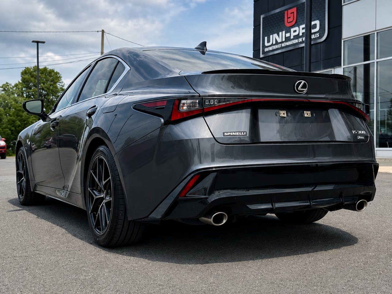 Lexus IS300 Fsport 2023 Gris Granby - photo #4