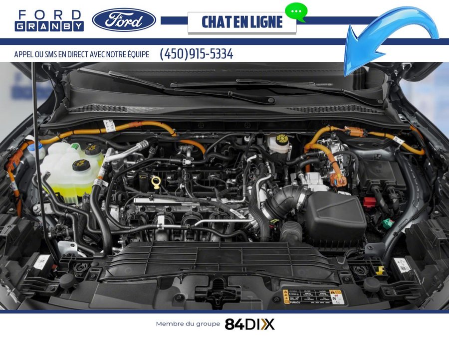 Ford Escape VHR TA 2026 Blanc astral métallisé trois couches