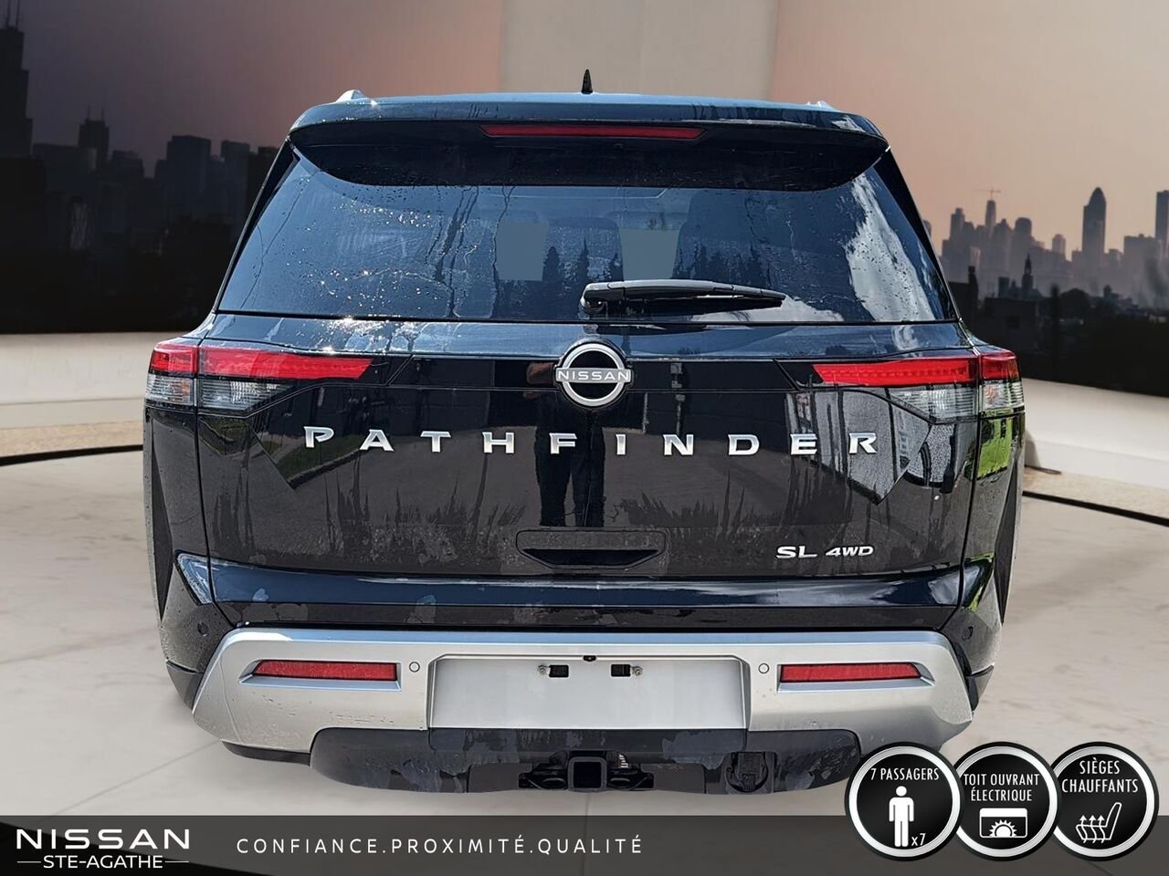Nissan Pathfinder 2024 Noir Saint-Jérôme - photo #3
