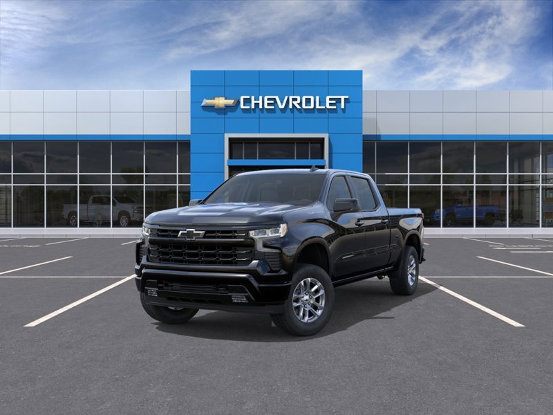 CHEVROLET Silverado 1500 K1500 SILVERADO CREW CAB RST STD/BOX (1SP) 2026 NOIR Rivière-du-Loup - photo #0