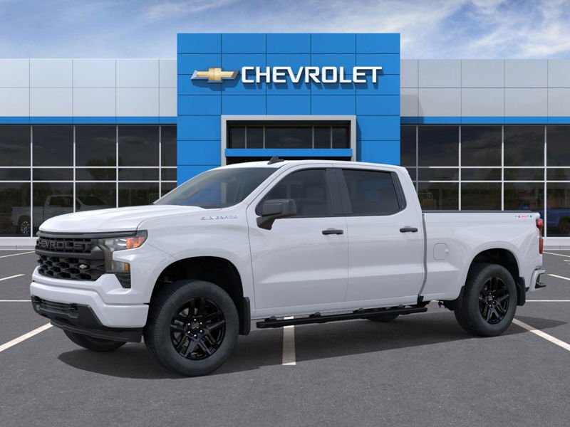 CHEVROLET Silverado 1500 Custom cabine multiplace 4RM 157 po 2026 BLANC SOMMET Gatineau - photo #1