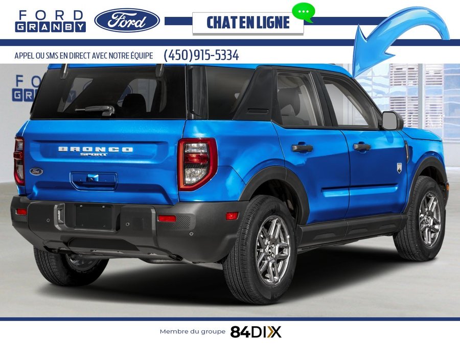 2026 Ford Bronco Sport Velocity Blue Metallic