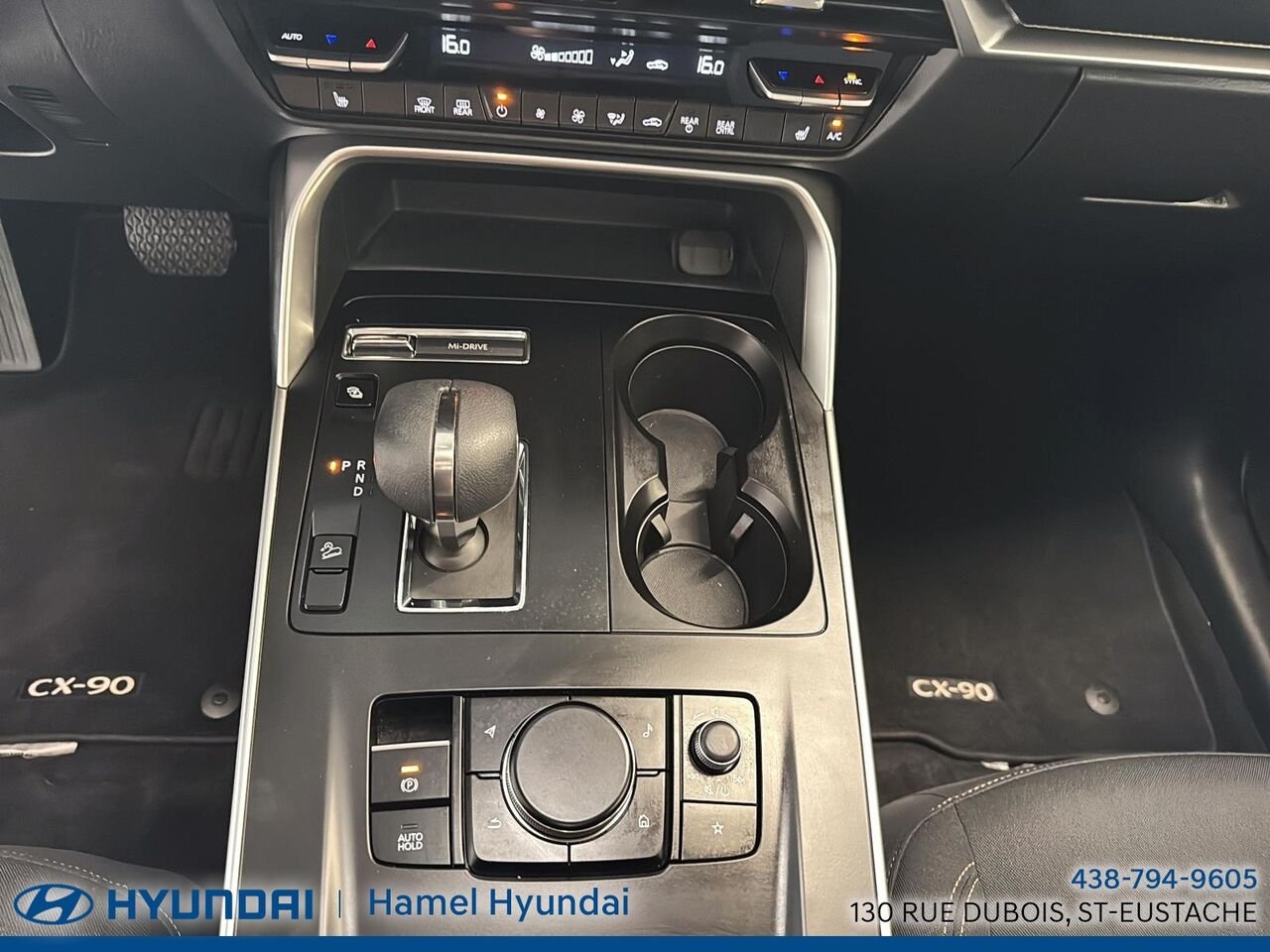 Mazda CX-90 hybride rechargeable 2025 Noir Saint-Eustache - photo #17