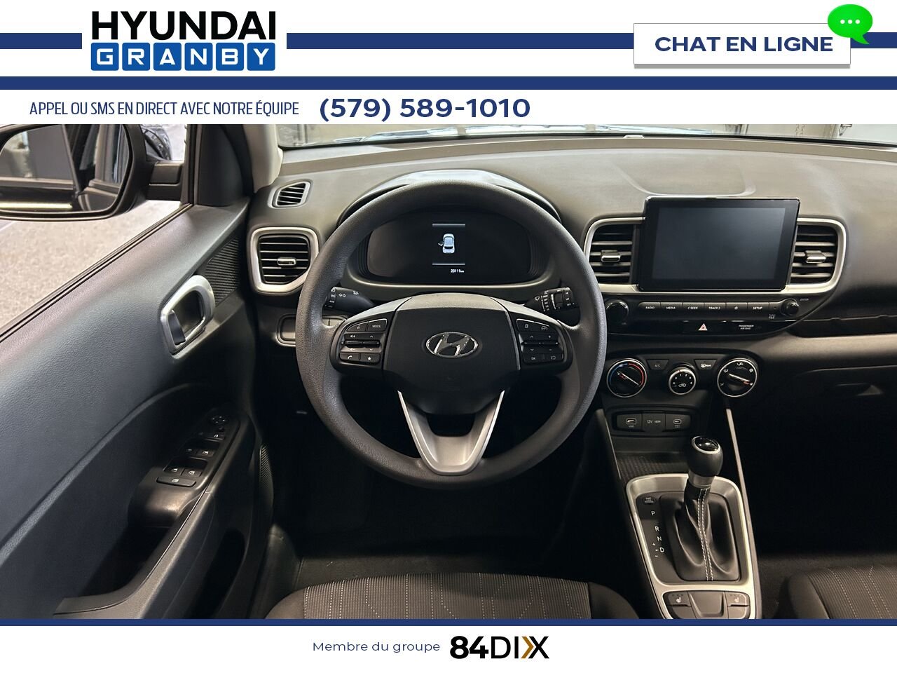 Hyundai Venue 2024 Noir Granby - photo #13