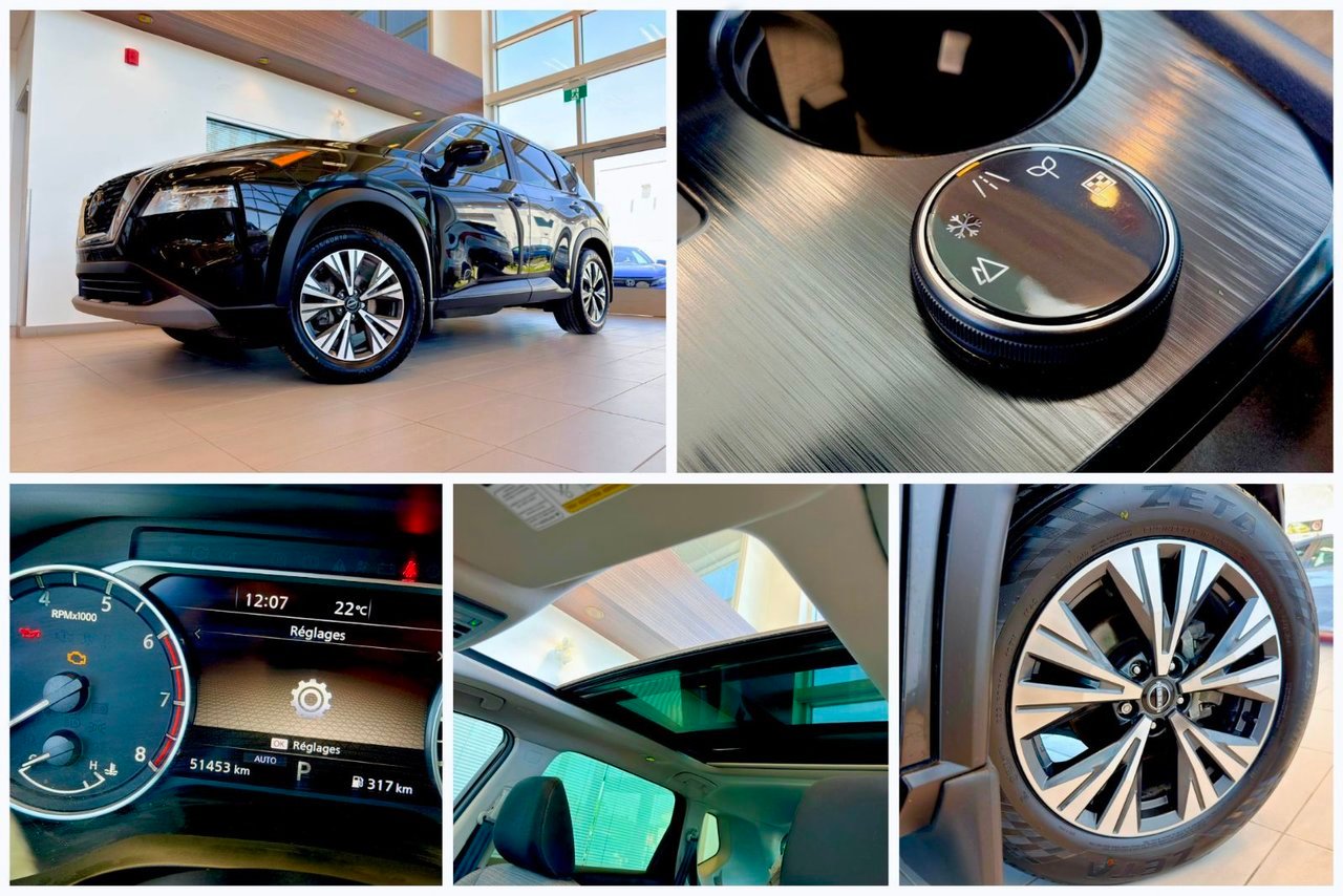 2023 Nissan Rogue Black Notre-Dame-des-Prairies - photo #14