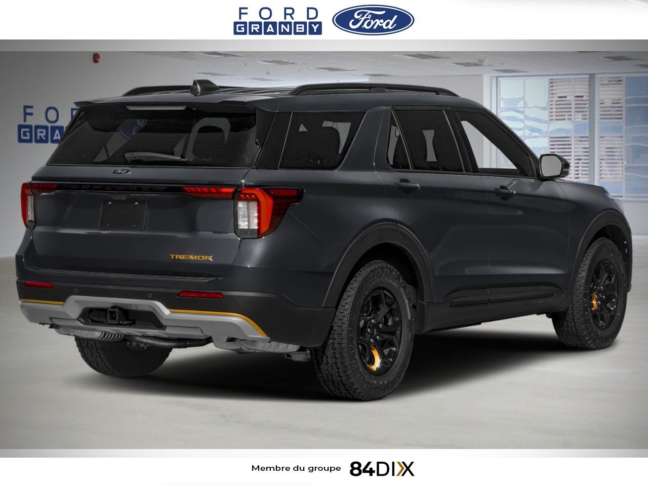2026 Ford Explorer Agate Black Metallic Granby - photo #1