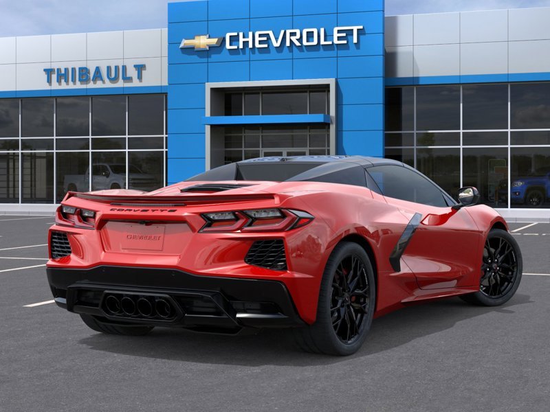CHEVROLET CORVETTE Stingray cabriolet 2 portes avec 1LT 2027 Rouge Sherbrooke - photo #3