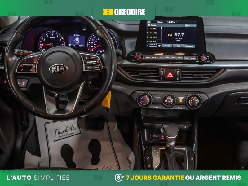 Kia Forte 821664 | EX AUTO A/C MAGS CAM RECUL BLUETOOTH 2021 Blanc Laval - photo #24
