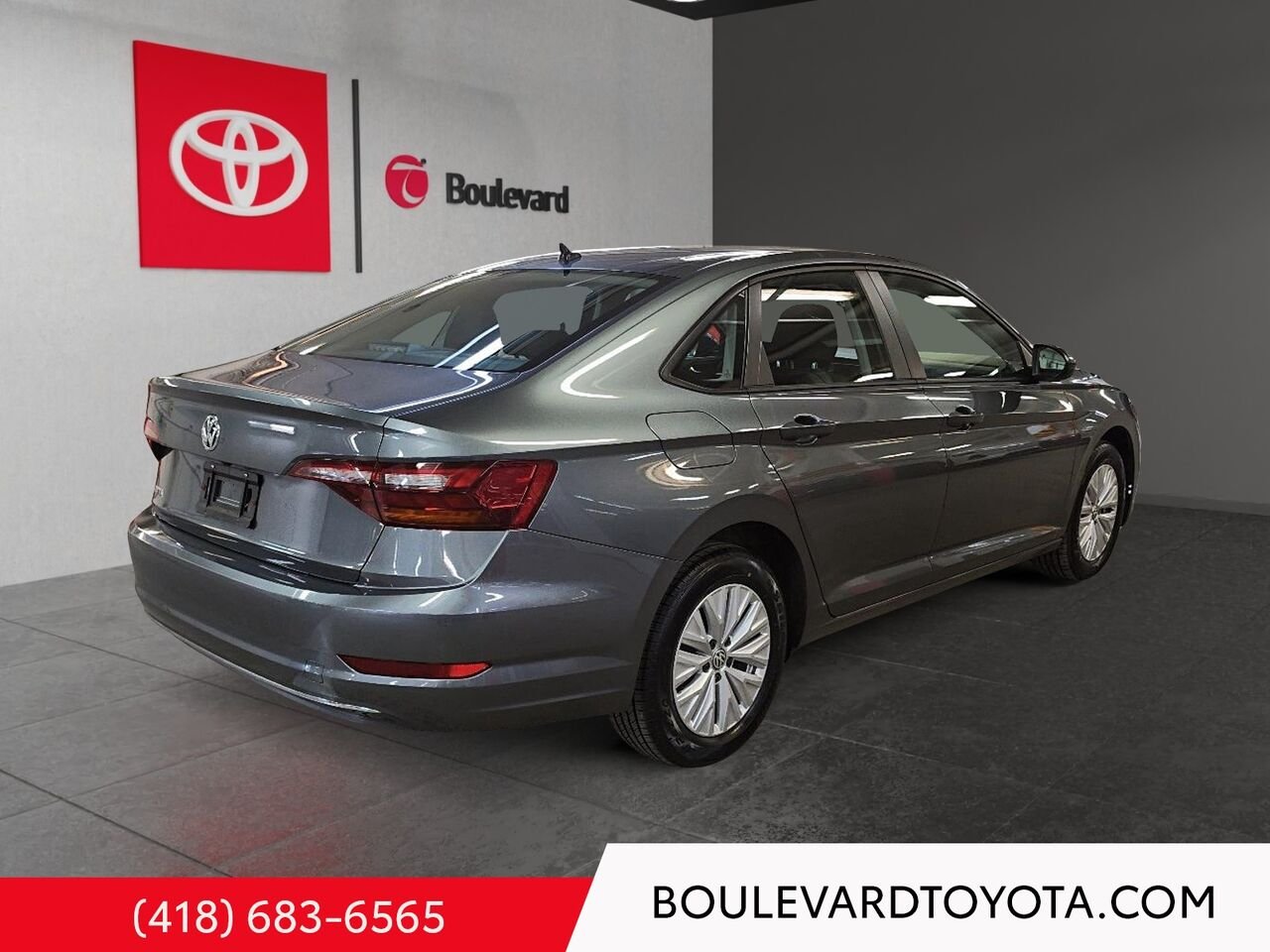 Volkswagen Jetta 99610B-3 | COMFORTLINE 2019 Gris Québec - photo #3