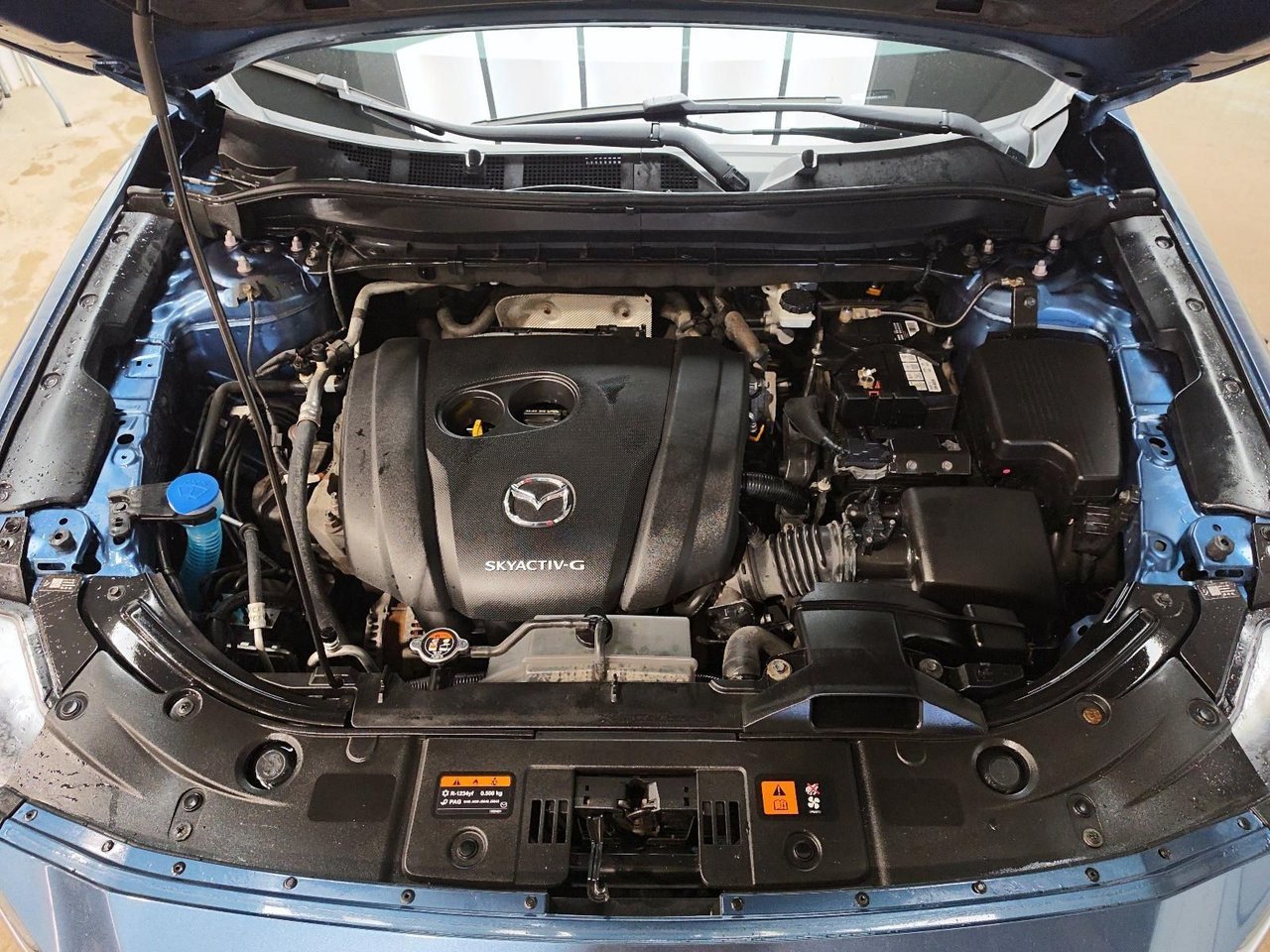 2021 Mazda CX-5 VIN JM3KFBCM3M0129297 Blue Baie-Comeau - photo #7