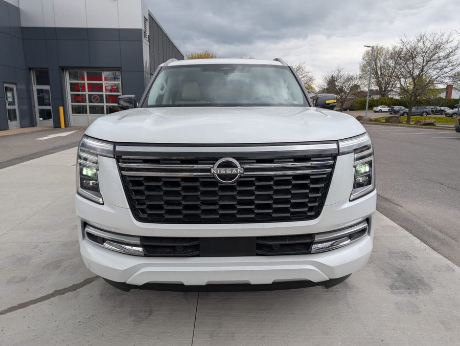 2026 NISSAN Armada 2026 Everest White Pearl Tricoat