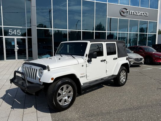 Jeep Wrangler Unlimited 2013 2013 Blanc