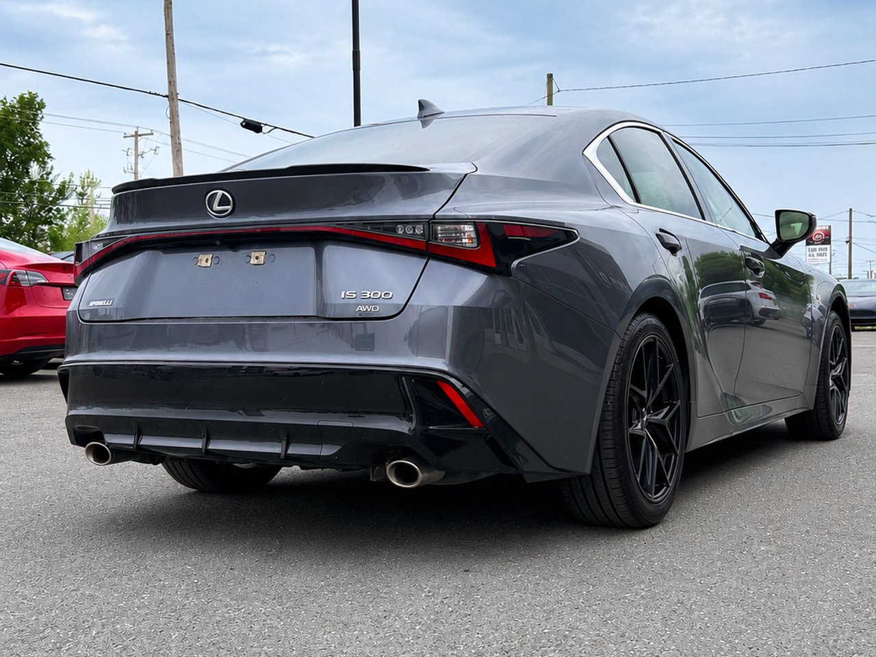 Lexus IS300 Fsport 2023 Gris Granby - photo #6