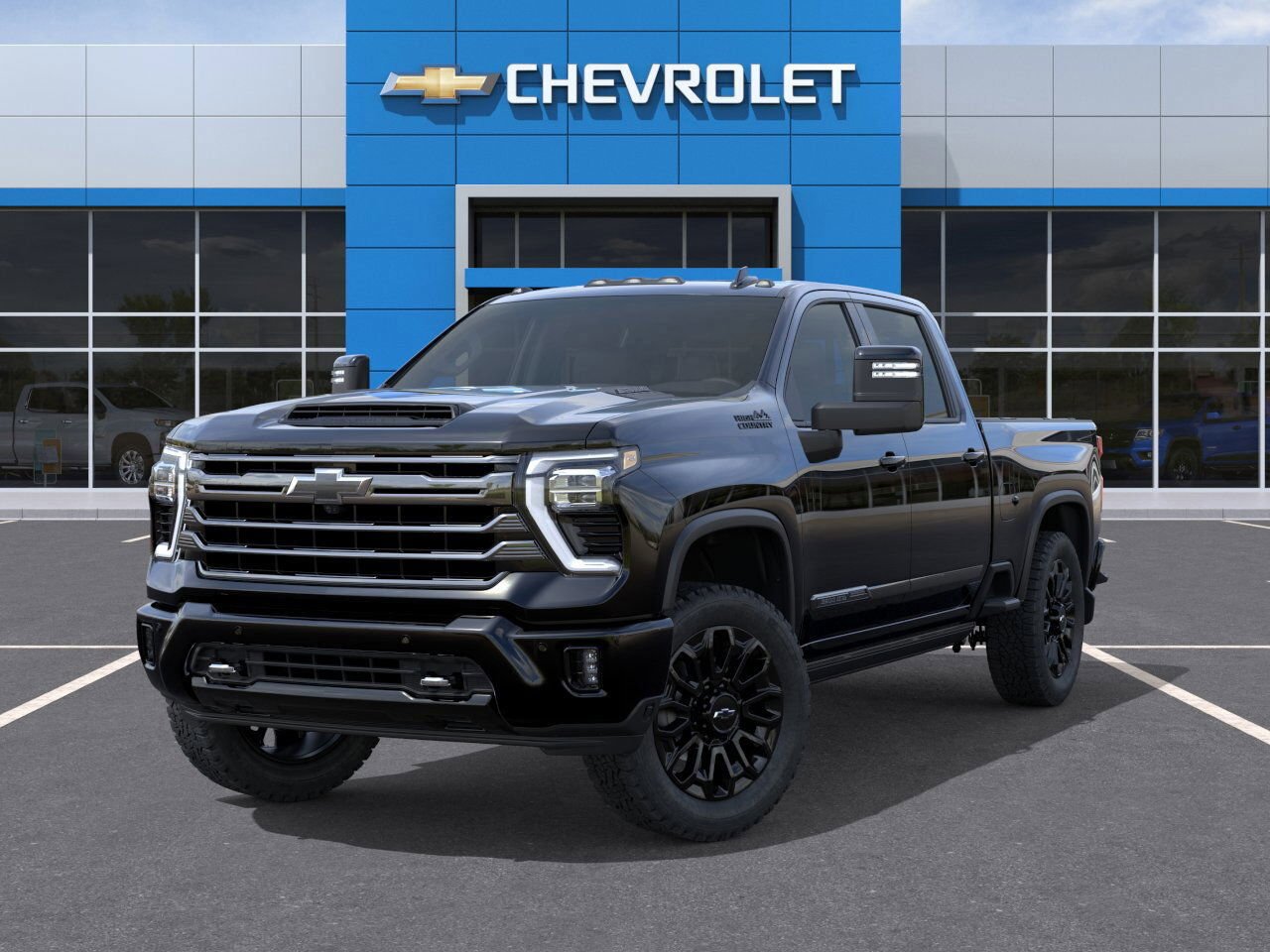 Chevrolet Silverado 2500HD High Country cabine multiplace 4RM 159 po 2025 NOIR Gatineau - photo #5