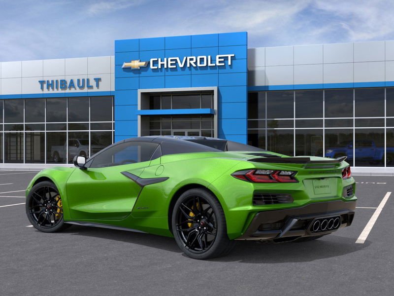 Chevrolet Corvette Z06 cabriolet 2 portes avec 3LZ 2026 Vert Roswell métallisé