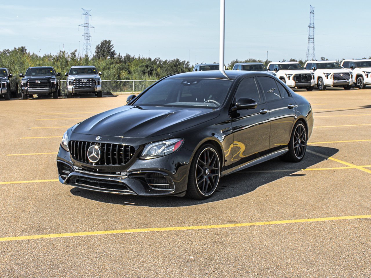 2018 Mercedes-Benz E-Class AMG E 63 S 4MATIC Sedan Black Sherwood Park - photo #3