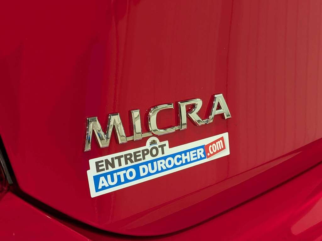 Nissan Micra 4dr HB Man SV 2017 Rouge Val-David - photo #29