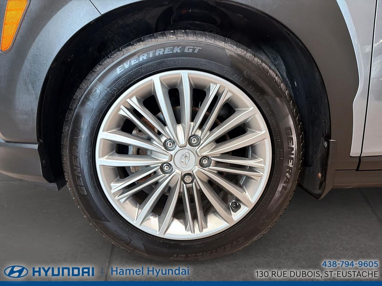Hyundai Kona 2019 Argent Saint-Eustache - photo #5