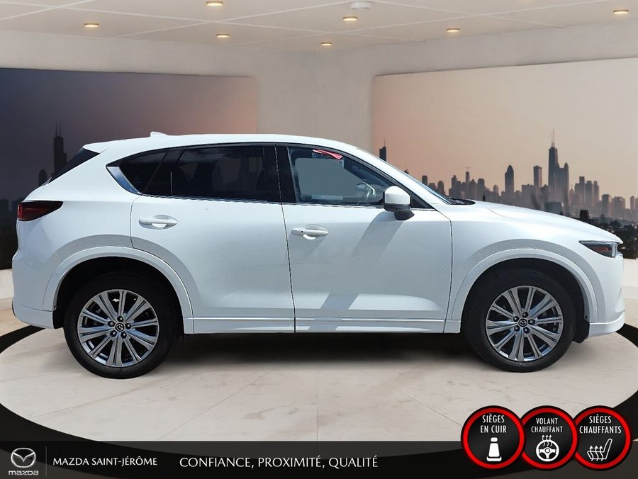 Mazda CX-5 Signature | AWD | TOIT OUVRANT | CUIR | 2022 Blanc