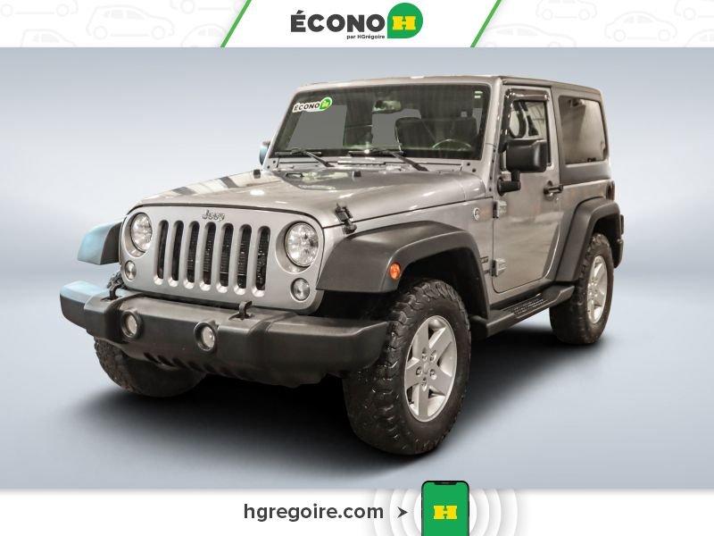2018 Jeep Wrangler Grey Blainville - photo #2