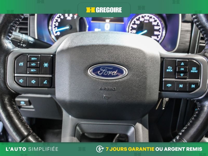 Ford F150 R3599 | XLT SUPERCREW CUIR SIEGES CHAUFFANTS CAMERA NAV 2022 Gris Laval - photo #23