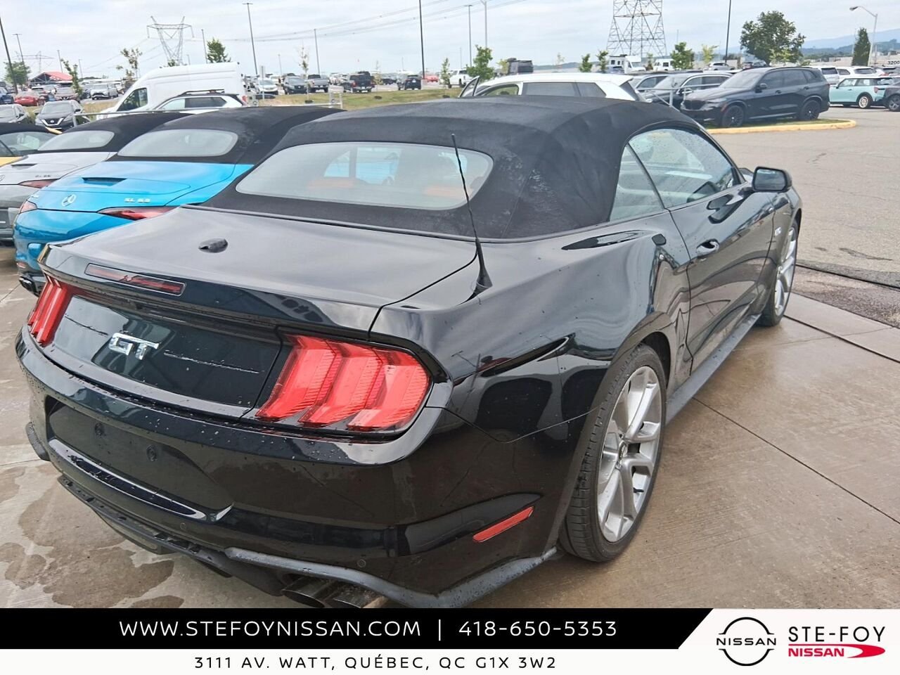 2022 Ford Mustang GT ACTIVE VALVE PERFORMANCE Black Ste-Foy - photo #1