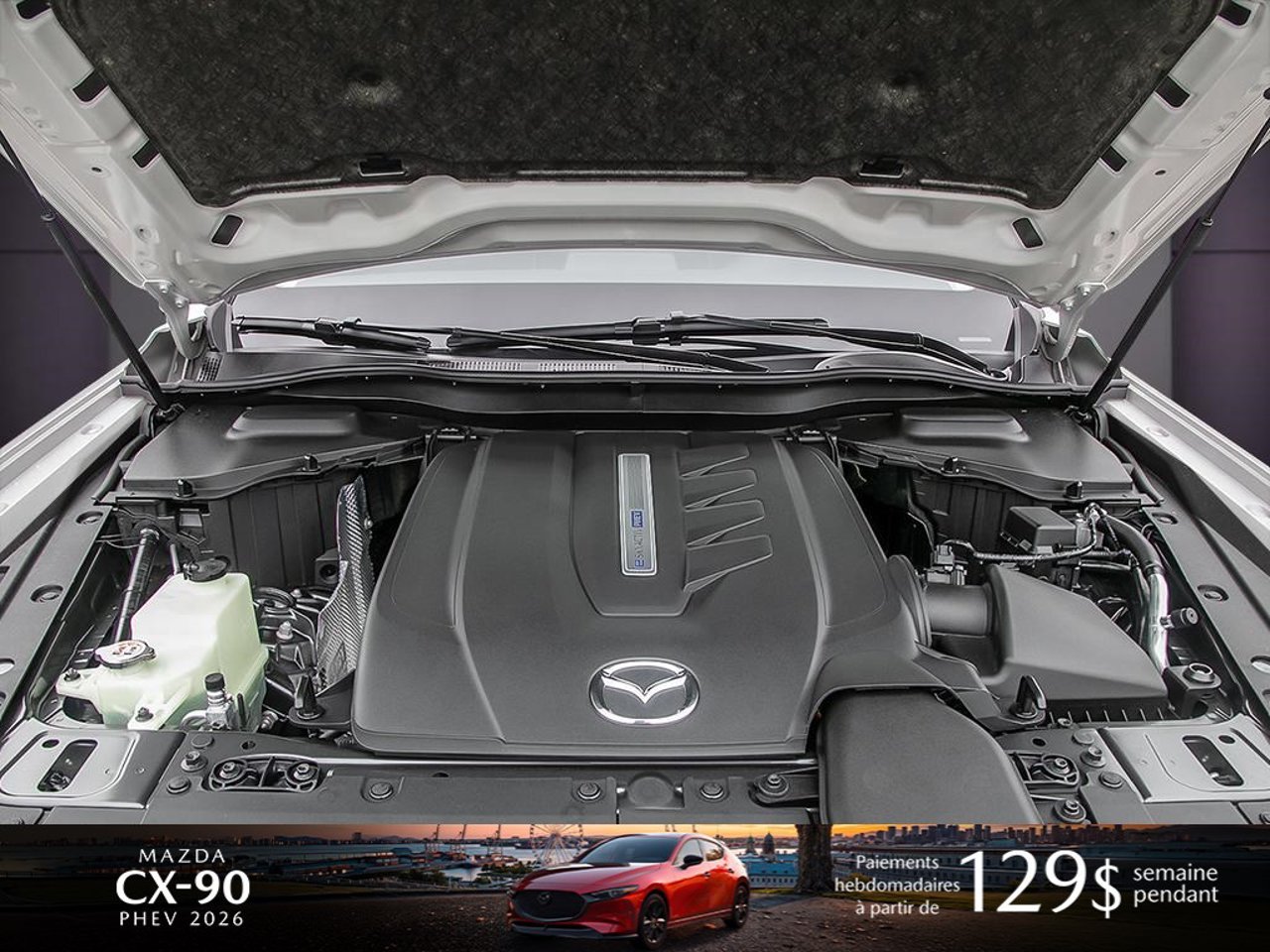 2026 Mazda CX-90 PHEV JM3KKCHA5T1399561 Rhodium White Metallic Mirabel - photo #5